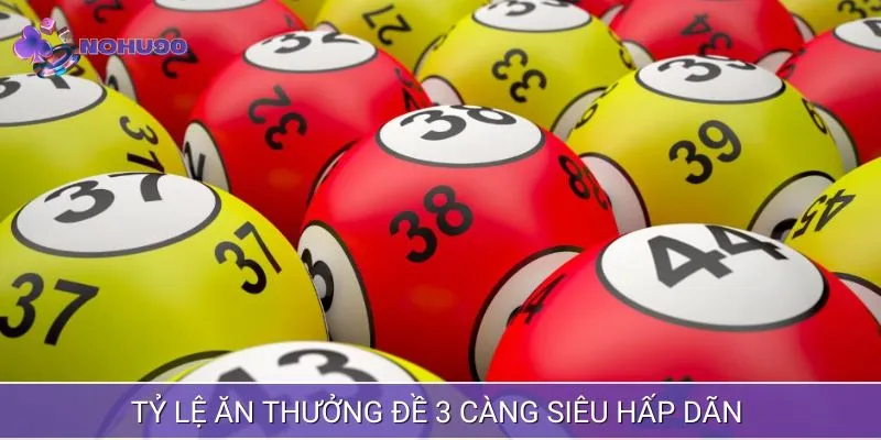 Tỷ lệ ăn thưởng 3 càng đề truyền thống và nhà cái